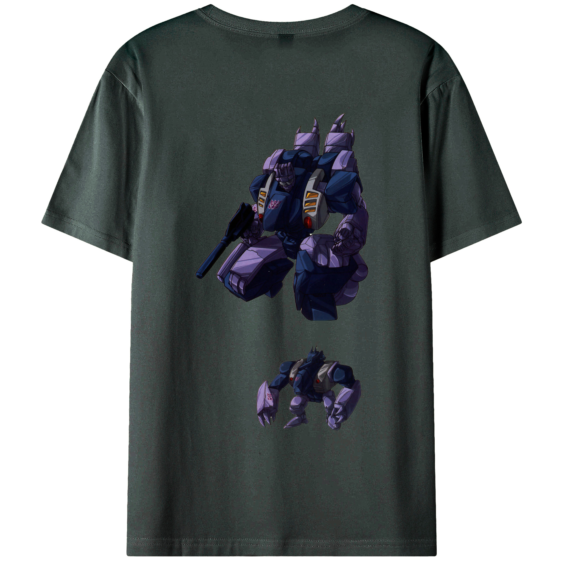 （画像用）  綿100％ メンズ半袖Tシャツ（バックプリント） 通気性
